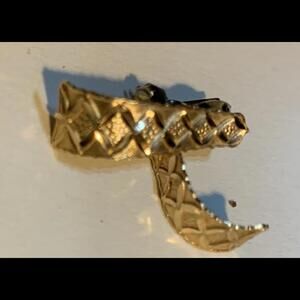 Unique Gold Snake-Design Earring - Vintage Statement Piece